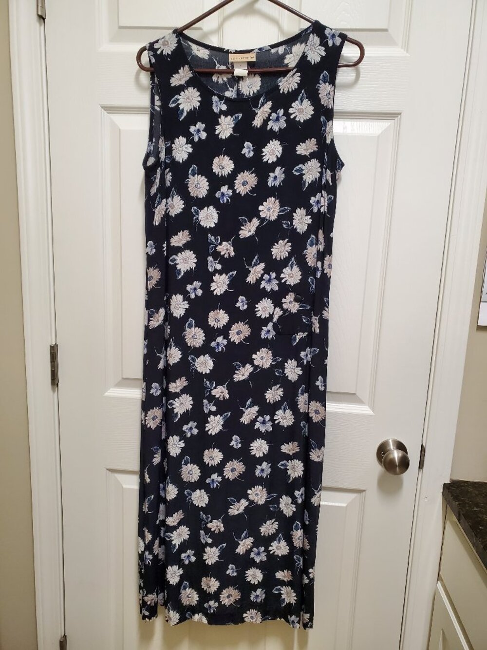 Maxi Flowered Sleeveless Dress
